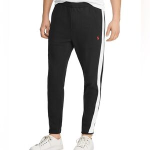 Ralph Lauren Interlock Track Pant Black and White Size S